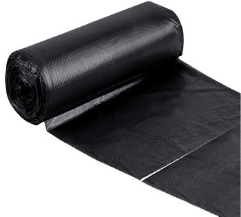 Sacchetti di rifiuti a corda di alta qualità in HDPE colorati e spessi con certificazione OK Compost