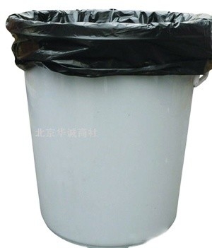 Sacchetti di rifiuti a corda di alta qualità in HDPE colorati e spessi con certificazione OK Compost