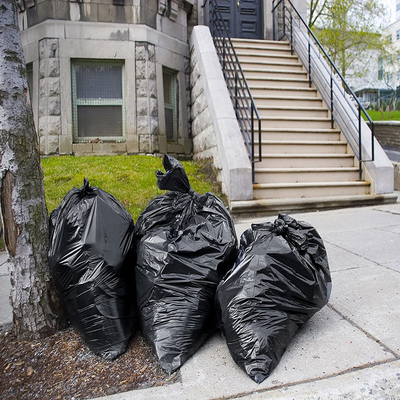 Altri prodotti per la casa Sacchetti da spazzatura in HDPE nero per cestini a rotelle