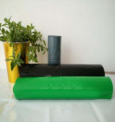 Ordine personalizzato accettato Sacchetti di rifiuti in plastica LDPE nero extra resistente per rifiuti da costruzione