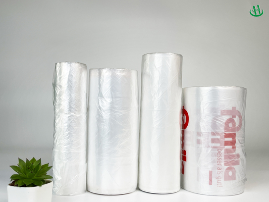 45*50Cm Nero Spessore usa e getta con punto di rottura Materiale del sacchetto della spazzatura Bocca piatta Sacchetto di plastica per uso domestico per altri alimenti