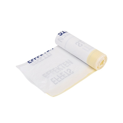 15Pcspack sacchetto della spazzatura in plastica colorato rotolo della spazzatura per la cucina compostabile
