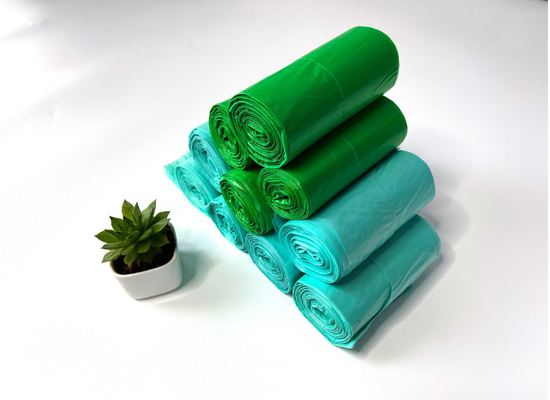 46 X 33 T-shirt trasparenti Sacchetti da spazzatura per pannolini 1,3 Mil Flat Seal Sacchetti da spazzatura di plastica