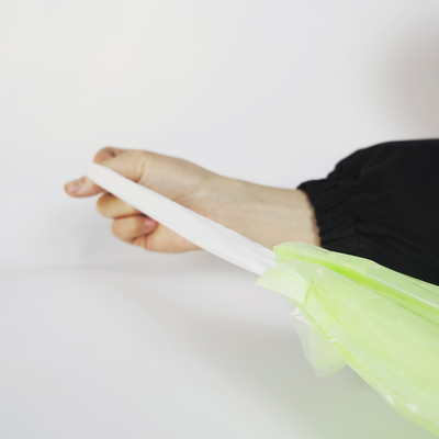 Ordine su misura Sacchetto da spazzatura di plastica nera