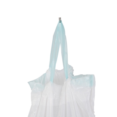 Plastica trasparente Large Clear Reject Piccole borse della spazzatura della cucina imballaggio Borsa di fondo quadrata