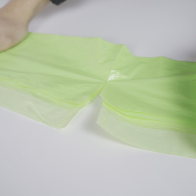Tasca di taglia di materiale personalizzata per sacchetto a fondo quadrato da borsa di plastica da asporto veloce