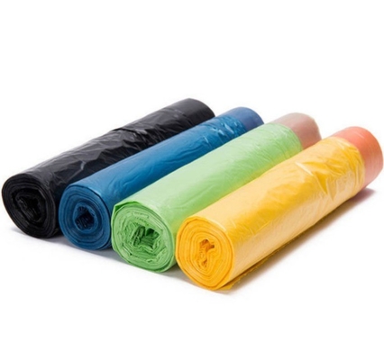 Tasca di taglia di materiale personalizzata per sacchetto a fondo quadrato da borsa di plastica da asporto veloce