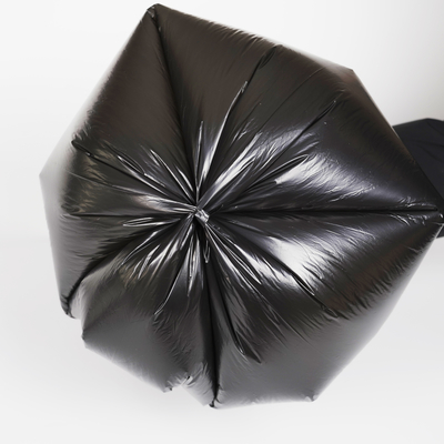 Chiusura a catena di trazione Sacchetti della spazzatura di dimensioni medie e grandi per manico di sigillamento Materiale HDPE/LDPE/LLDPE