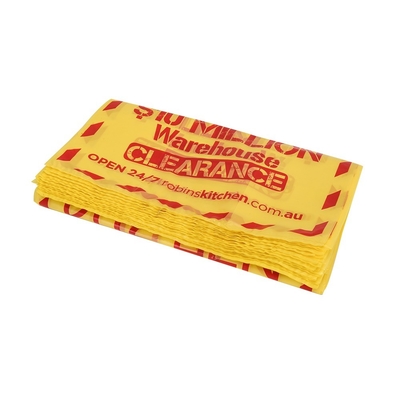 Comodi sacchetti per la spazzatura per auto in HDPE 1,3 mil sigillo piatto 46 x 33 sacchetti usa e getta profumati