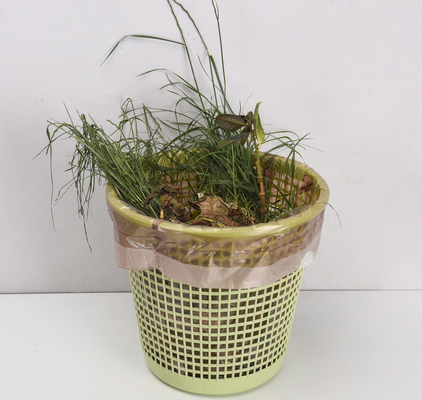 Sacchetto per la spazzatura da cucina con profumo floreale con chiusura a corda e design impermeabile