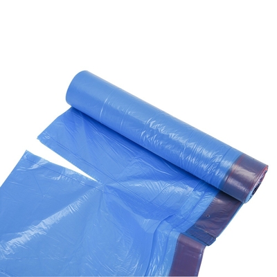 LDPE sacchetto di plastica da 30 a 40 micron sacchetto della spazzatura 4 rotoli una scatola sacchetto della spazzatura per la sicurezza alimentare