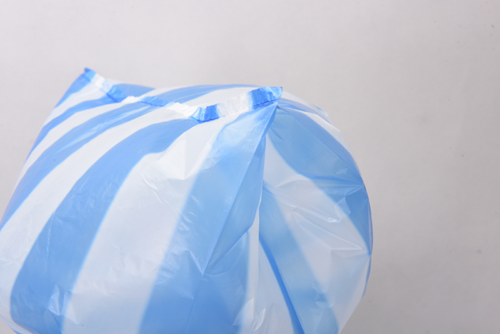 T-shirt in HDPE a disegno personalizzato con manica più larga Busta di plastica per rifiuti alimentari e smaltimento
