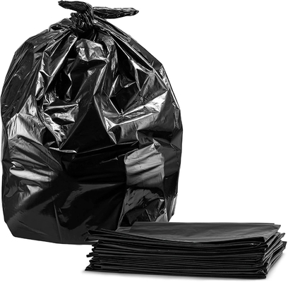 Industriale per uso domestico sacchetto nero per rifiuti su misura sacchetti di plastica per rifiuti pesanti