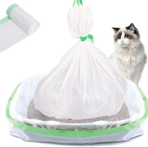 PLA PBAT Materiale Struttura Sigillo termico 15 mic Compostabili sacchetti per animali domestici per cani e gatti