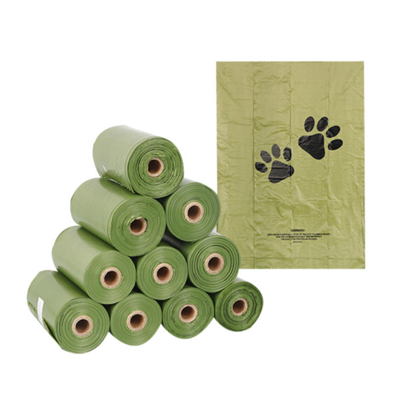 Sacchetti di cacca per cani biodegradabili su misura Sacchetti di rifiuti Eco-friendly con spessore da 12 a 50 mic