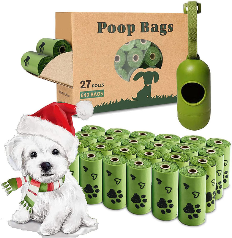 Logo personalizzato Sacchetto biodegradabile per animali domestici per una gestione dei rifiuti facile ed ecologica