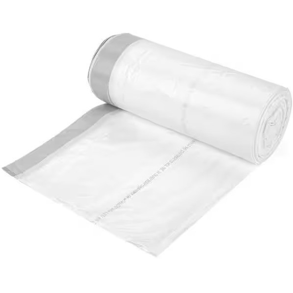 Sacchetti della spazzatura biodegradabili a corda da tiro da 13 galloni con materiale HDPE e spessore da 5 a 50 micron