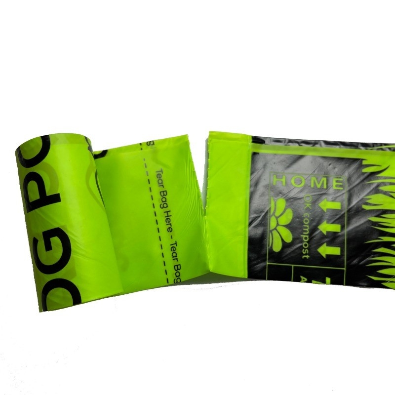 Plastic Corn Starch Bio Material Trash Bag for Pet Dog Poop Necessità giornaliere biodegradabili