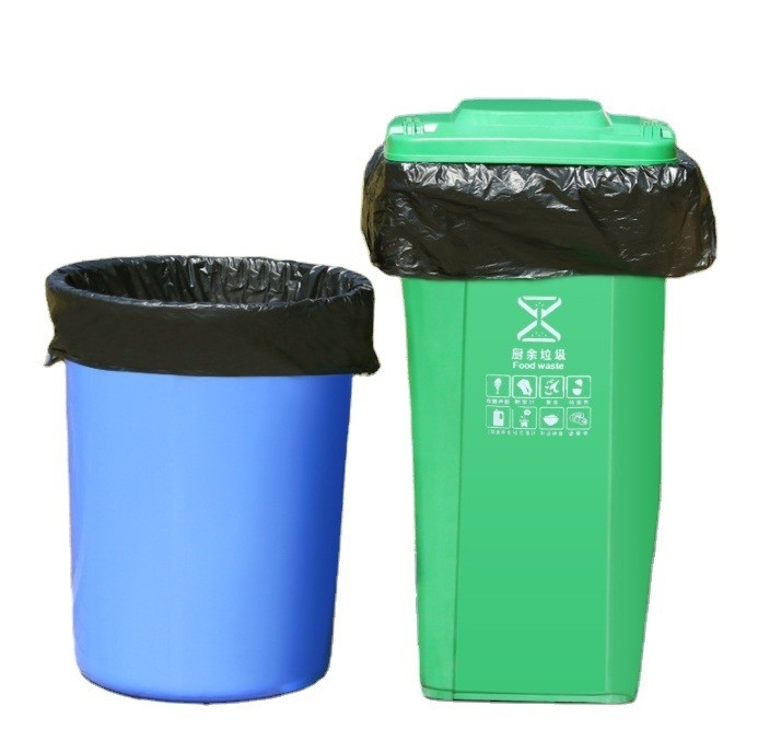 Ordine su misura HDPE Heavy Duty Flat Pocket Commercial Hotel Property Sacchetti di plastica di grandi dimensioni