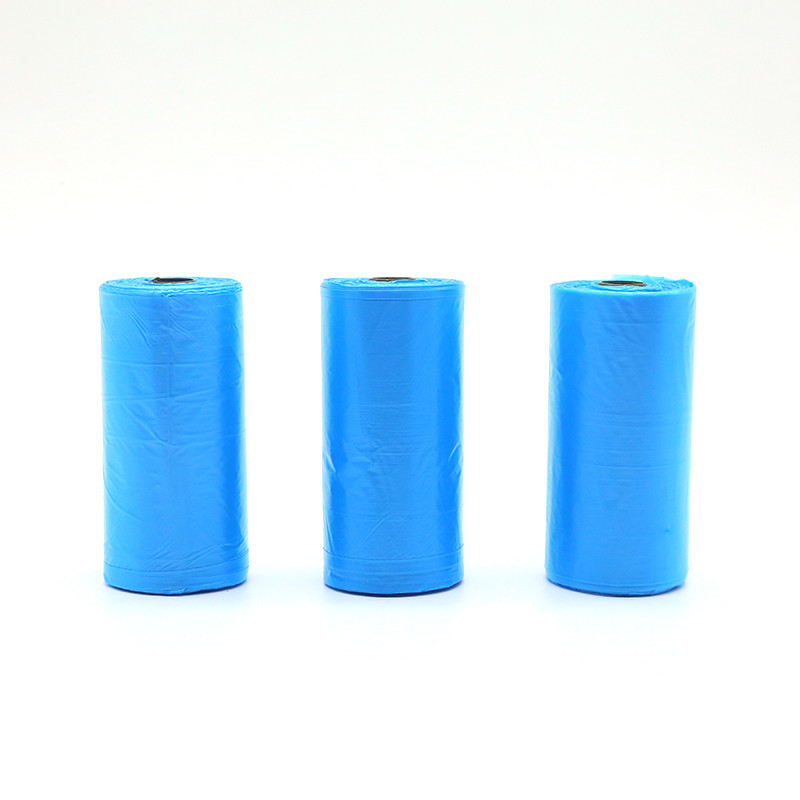 Colori biodegradabili compostabili Eco Pet Dog Poop Bag Rolls per la gestione dei rifiuti degli animali domestici