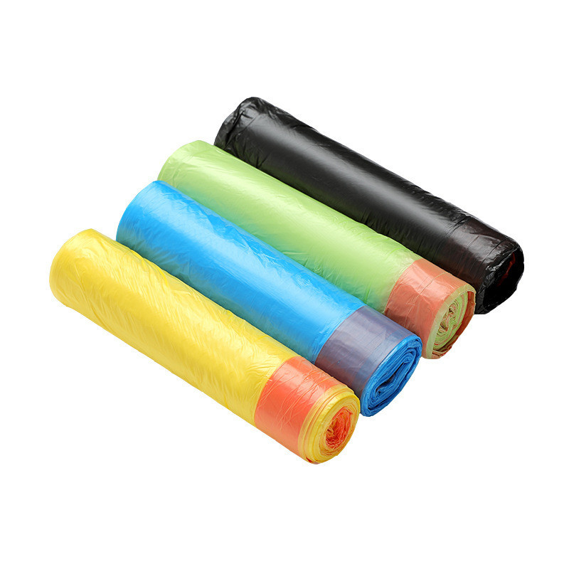 Colorato facile Separato String di trazione Piccoli sacchetti per la spazzatura Bagno cucina Camera da letto ufficio