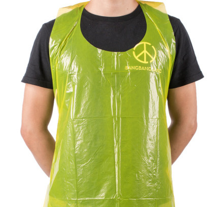 Hotpot BBQ Camping Apron Antifouling Anti-Oil Apron di plastica per cucina e barbecue