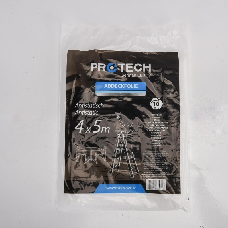 5-15 microfono Tessile PE Plastic Drop Cloth Perfetto per la protezione di mobili e attrezzature
