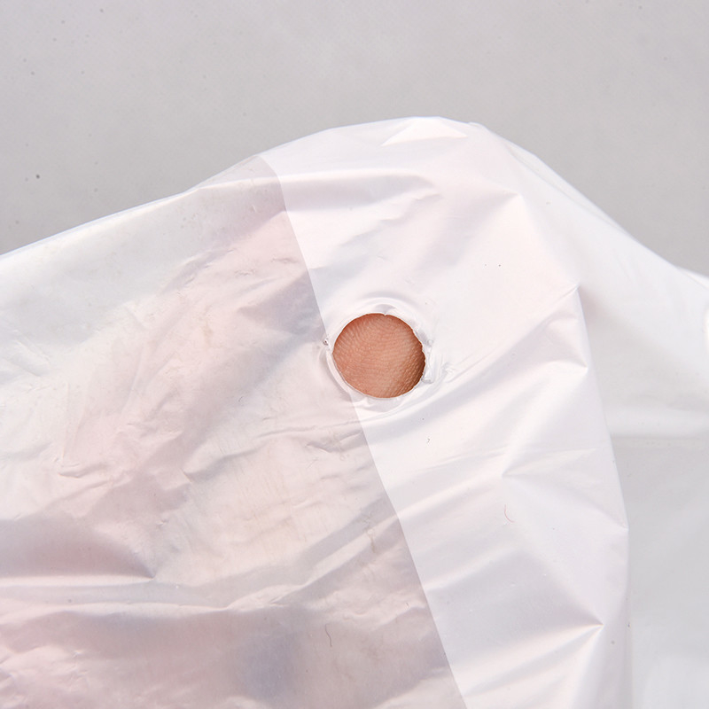 Certificato di compost OK Sacchetto di plastica micro-perforato per imballaggio in colore personalizzabile
