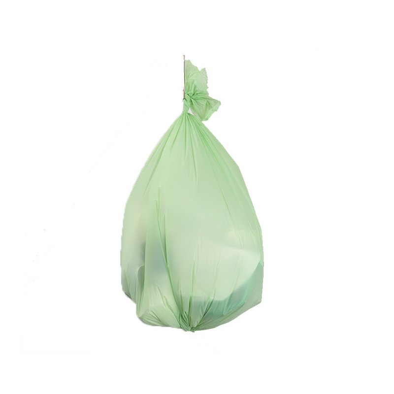 Dimensioni personalizzate Amido di mais ecologico biodegradabile compostabile Sacchetti di rifiuti di plastica su rotolo