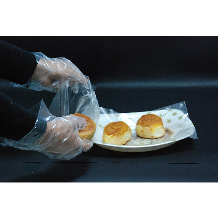 Imballaggio alimentare trasparente HDPE LDPE Sacchetto di plastica per alimentari su rotolo con dimensioni personalizzate