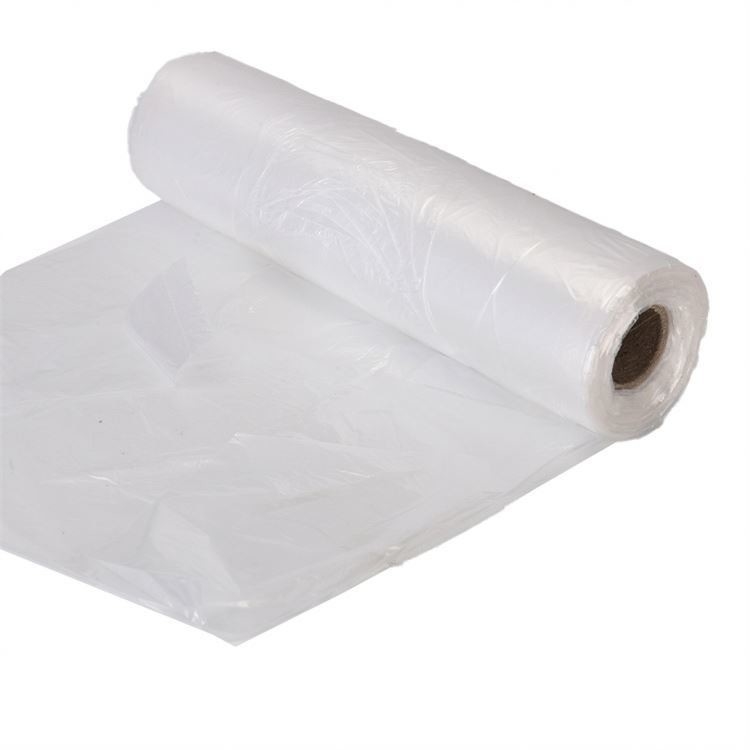 Confezione trasparente per la protezione della freschezza Sacchetto di plastica su rotolo per alimenti secchi in colore beige