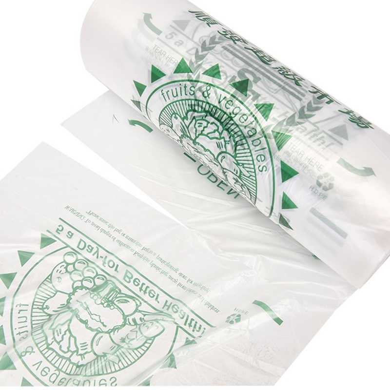 Stampa flessibile con sacchetto da shopping in plastica HDPE Stampa in gravura personalizzata per e eco-friendly